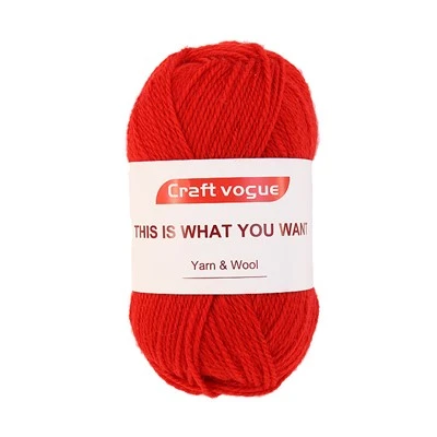 Fio Merino Vermelho