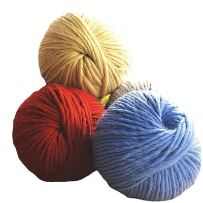 Fios de lã merino volumosos